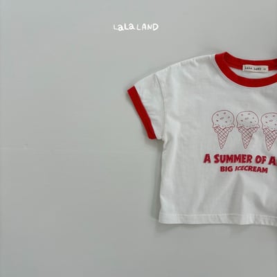 lala land57｜(75-120cm) 2色冰淇淋印花上衣15