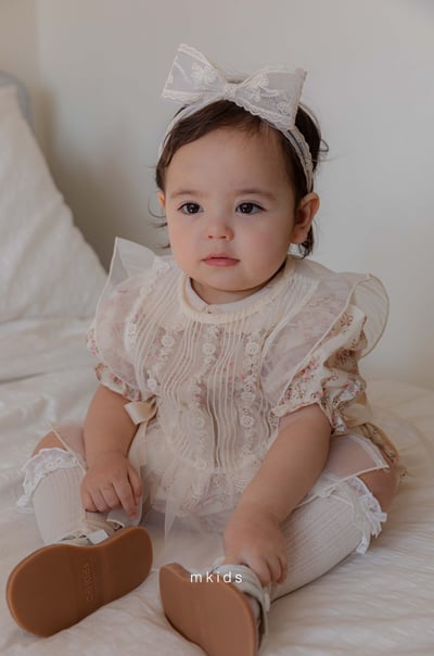 M-KIDS48｜(65-80cm) 蕾絲髮帶6