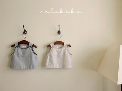 Valubebe 37｜(65-90cm) 鈕釦邊線背心2