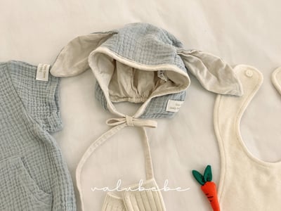 Valubebe 78｜(Free) 兔子撞色帽子13