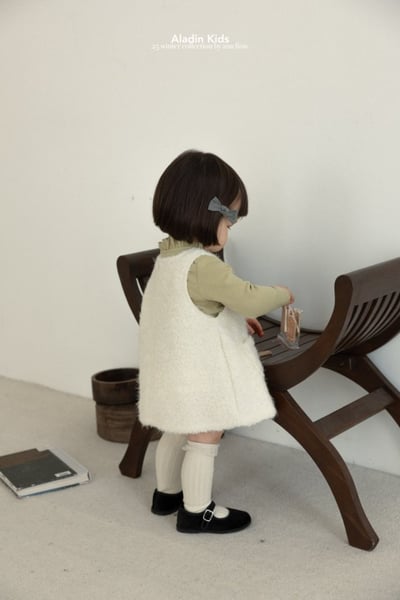 ALADIN11｜(75cm-114cm) 荷葉領邊鈕扣上衣13