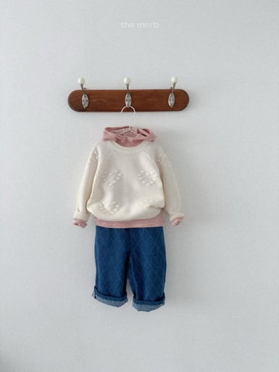 MiniRobe49｜(70-110) 條紋羅紋連帽上衣9