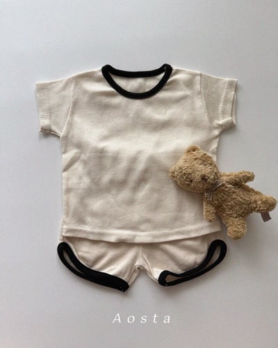 AOSTA42｜(6m-5y) 4款夏季羅紋短褲10