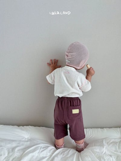 lala land06｜(3m-18m) 2色口袋八分長褲13