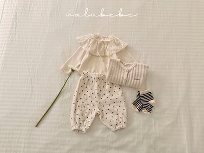 Valubebe44｜(65-90) 針織麻花開襟外套6