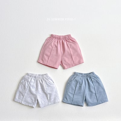vivid101｜(78cm-125cm) 6款休閒褶線造型短褲3