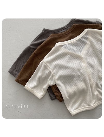 NUNU BIEL15｜(75-115cm) 口袋素色外套2