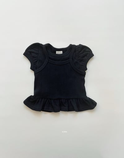 Azalea17｜(70-125cm) 吊帶公主袖上衣5