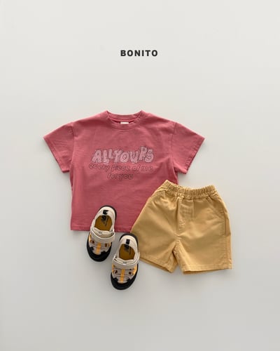 Bonito13｜(75cm-125cm) 3色彩繪英文字母上衣8