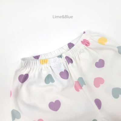 LIME&BLUE33｜(80-118cm)  繽紛愛心套裝12