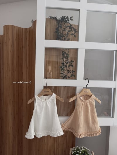 Bloom.b30｜(55cm-118cm) 花邊背心1