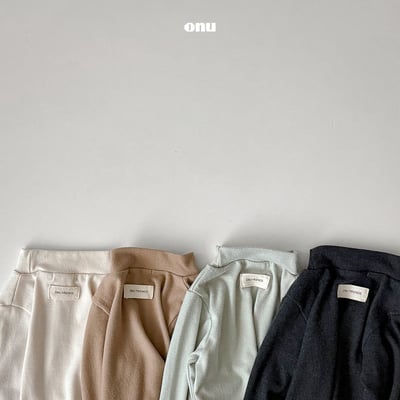 onu 55｜(70cm-115cm) 磨毛素面上衣11