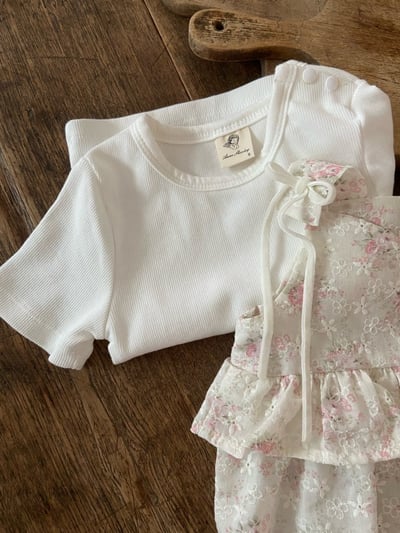 Anne Shirley12｜(1y-5y) 1色素面排扣上衣3