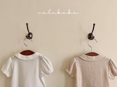 Valubebe 63｜(65-90cm) 翻領泡泡袖上衣2