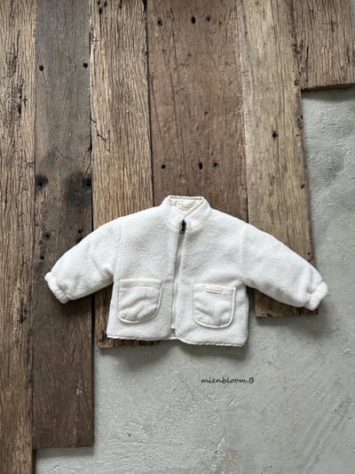 Bloom.b45｜(0m-24m/85cm-125cm) 蝴蝶結印花絎縫雙面刷毛外套13