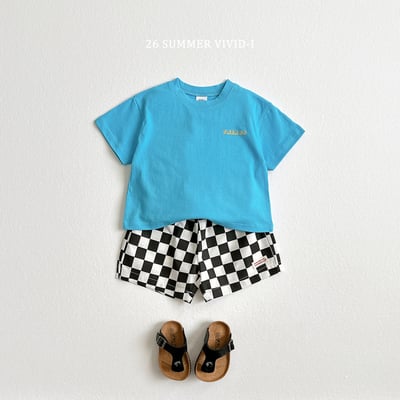 vivid66｜(78cm-125cm) 3款簡單字母圓領上衣10