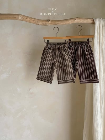 Monpetitbebe06｜(70cm-110cm) 線條直筒長褲13