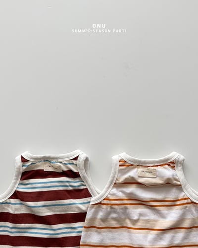 onu07｜(70cm-115cm) 條紋無袖背心4