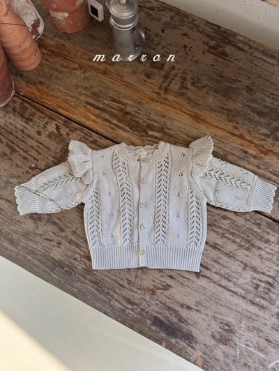 Marron01｜(1y-6y) 飛袖針織開襟外套12