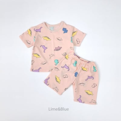 LIME&BLUE35｜(80-118cm)  探險恐龍套裝7