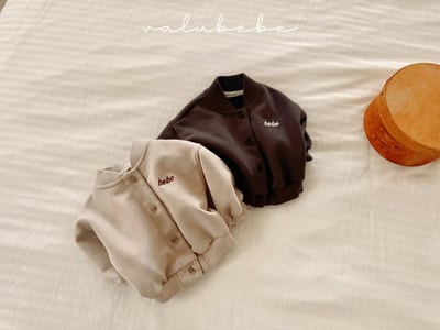 Valubebe34｜(65-90) 棒球開襟外套19