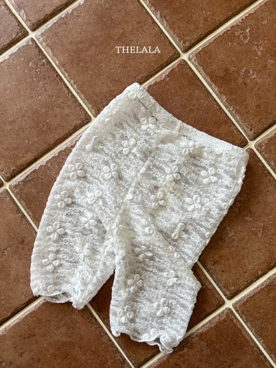 thelala27｜ (70-115) 幸運草蕾絲緊身褲4