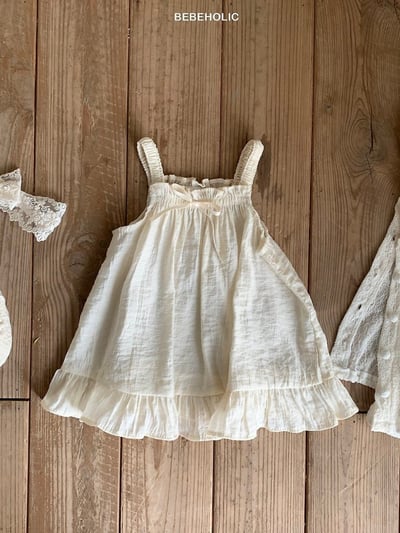 Bebe holic31｜(3m-18m) 蝴蝶結連身裙13