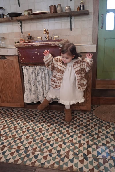 onu 15｜(70cm-115cm) 北歐印花刷毛外套23