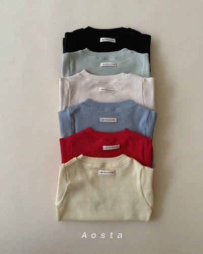 AOSTA27｜(6m-5y) 日常柔軟上衣1
