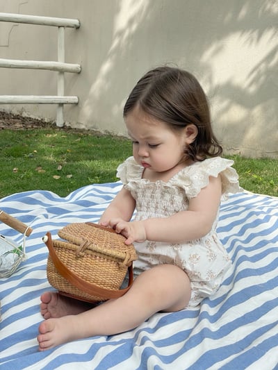 JE35｜(66-130cm) 抓皺碎花包屁衣/洋裝24