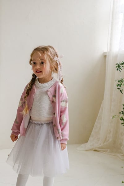 FLO19｜(75-140) 3色印花開襟外套5