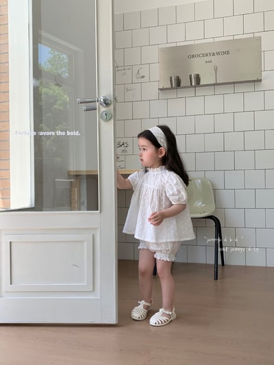 JE14｜(80-120cm) 刺繡小花套裝14