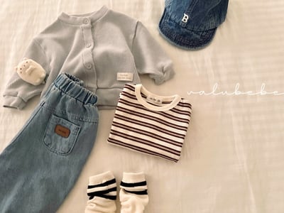 Valubebe29｜(65-90) 條紋上衣4