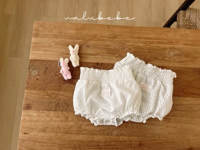 Valubebe 47｜(65-80cm) 花邊皺紋短褲2