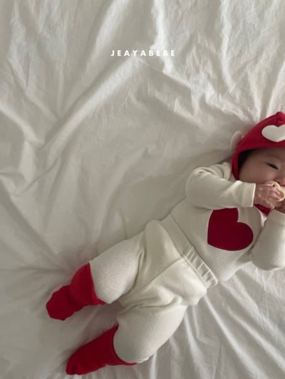 JEAYA10｜(70cm-110cm) 2色小兔印花休閒上衣+拼色內搭褲(複製)8