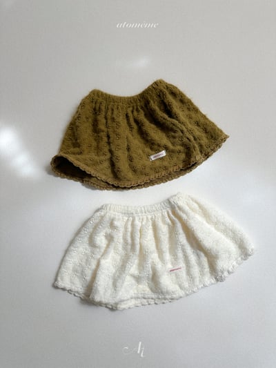 AT14｜(70-110) 奶油毛絨澎澎裙3