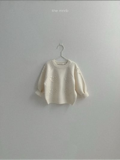 MiniRobe52｜(70-110) 愛心針織衫上衣7