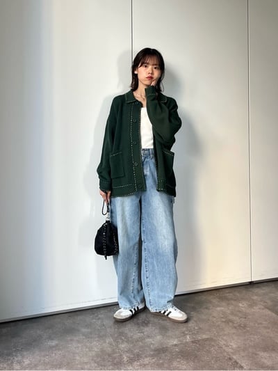 CPCM (男女) 復古縫製衣領開襟外套2