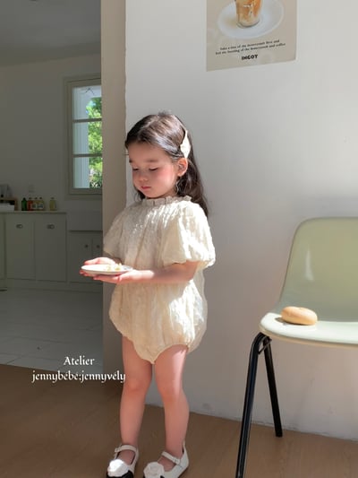 JE17｜(66-120cm) 浪漫抓皺包屁衣/洋裝6