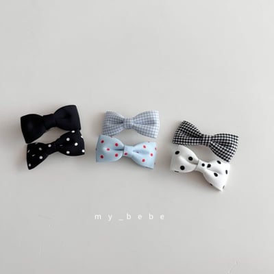 my_bebe08｜(free) 蝴蝶結髮夾12