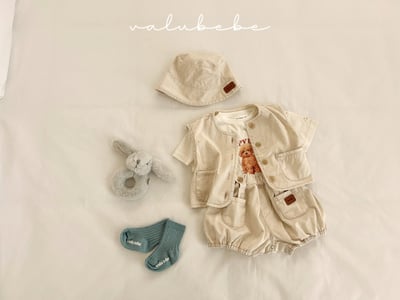 Valubebe 06｜(65-90cm) 牛仔背心外套8