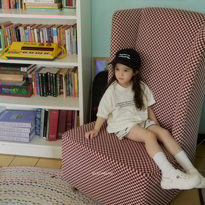 BEAN25｜(65-120cm MOM) 都市節奏字母上衣11