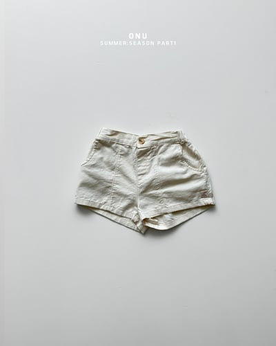 onu43｜(70cm-115cm) 棉質鈕扣短褲9