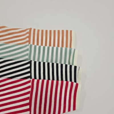 Soybean34｜(75cm-118cm) 條紋內刷毛上衣4