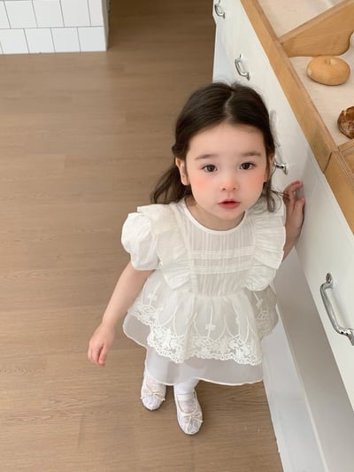 JE37｜(66-90cm) 蕾絲花邊包屁衣21