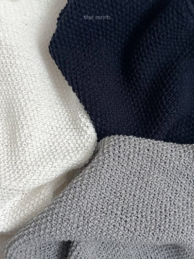 MiniRobe22｜(70-110) 針織排扣背心10