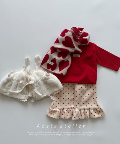 AOSTA61｜(6m-5y) 小標壓線上衣23