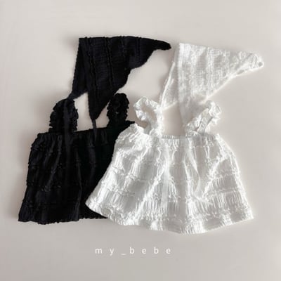 my_bebe34｜(80-120cm) 荷葉邊無袖上衣4