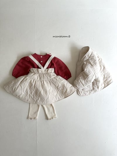 Bloom.b45｜(0m-24m/85cm-125cm) 蝴蝶結印花絎縫雙面刷毛外套9