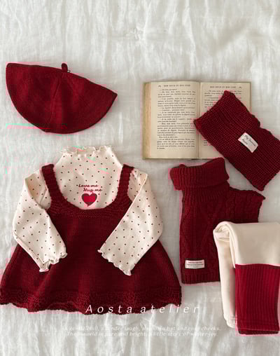 AOSTA14｜(1y5y) 冬季針織壓紋背心10